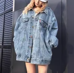 ungrid ビッグシルエットデニムジャケット