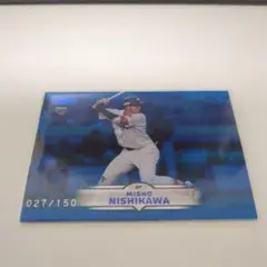 Topps NPB STADIUM CLUB 2025 西川史穂 027/150