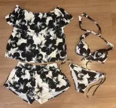 水着 4点セット　サイズL