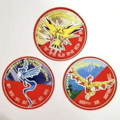 1998年 明治 初期ポケモン ラッキーチャンス シール 伝説の鳥ポケモン