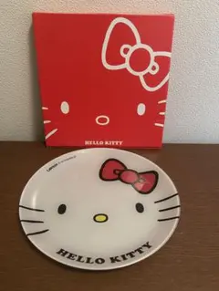 ハローキティ ローソン ガラスパーティプレートのサムネイル
