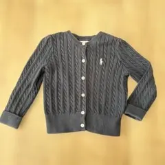 Ralph Lauren ネイビー カーディガン 24M 90cm