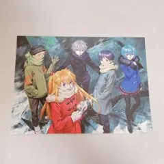 エヴァンゲリオン 貞本義行 描き下ろし ポストカード レイ アスカ 66