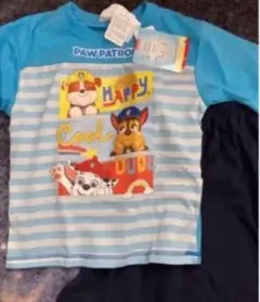 パウパトロール  パジャマ　上下セット　サックス　110サイズ