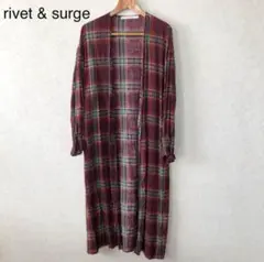 【 rivet & surge 】リベットアンドサージ 羽織り ボタンレス 薄めのサムネイル