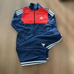 adidas ジャージ ネイビー✖️レッド