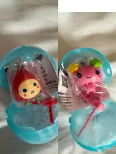 たまごっち カラフルマルチチャーム ガチャガチャ いちごっち ふらわっち