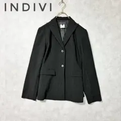 INDIVI インディヴィ　テーラードジャケット　2ボタン　日本製