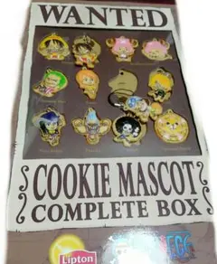 ONE PIECE Lipton クッキーマスコット ストラップ 6種セット - メルカリ