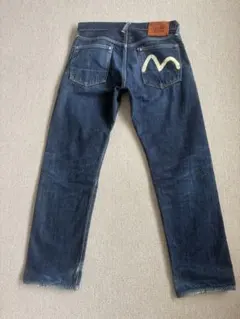 希少濃紺✨EVISU デニム　2005 NO.2 スペシャル　白カモメ　y2k