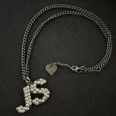 【良品】ジルスチュアート JSロゴ ラインストーン ネックレス260606004のサムネイル