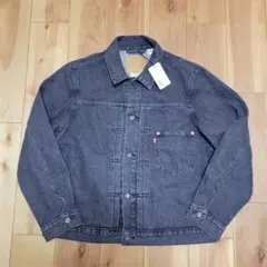 リーバイス　ブラックデニムジャケット