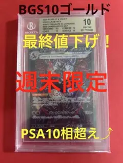 【BGS10/3項目10】リザードンex SAR【UVカット展示ケースおまけ付】