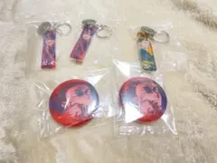 呪術廻戦　校章付きアクリルチャーム　缶バッジ　宿儺　羂索