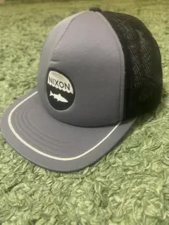 NIXON メッシュキャップ グレー ブラック
