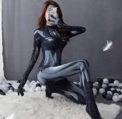 レディース スパイダーマンのコスプレ衣装 M