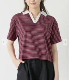ハニーズ　ボーダー　半袖　レディース　Mサイズ