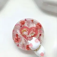 レジン　ヘアゴム イルカ　ミルキーピンク◡̈♥︎ ※猫ちゃんなし レジン ヘアゴム イルカ ミルキーピンク◡̈♥︎ ※猫ちゃんなし - メルカリ
