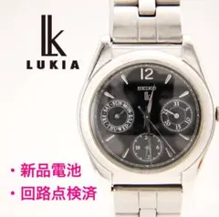 【新品電池•回路検査済】SEIKO ルキア　デイデイト 　レディース　腕時計のサムネイル