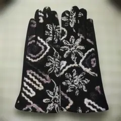 新品さらにOFF❤花柄刺繍デザイン レディース手袋9196