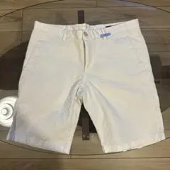 ブリーフィング　ハーフパンツ　短パン　白　M〜L相当　麻素材　リネン　速乾 ブリーフィング ハーフパンツ 短パン 白 M〜L相当 麻素材 リネン 速乾