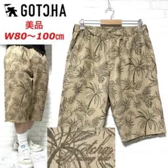 ☆美品☆ GOTCHA ボタニカル柄 総柄 イージーショーツ ハーフパンツのサムネイル