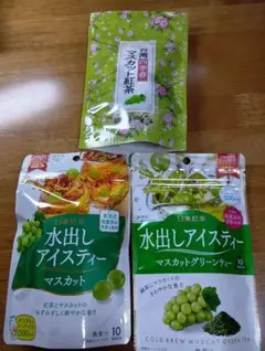 日東紅茶　台湾四季春　マスカット紅茶　マスカットグリーンティーのサムネイル