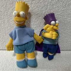 ヴィンテージ❣️1990年シンプソンズフィギュア バート、バートマン