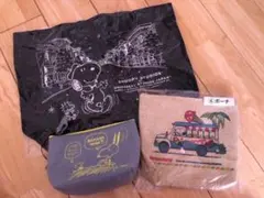スヌーピートートバッグ&ポーチ2個