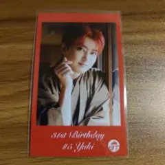 【おまとめ100円】超特急 ミニフォト ユーキ 31歳生誕 ㊻