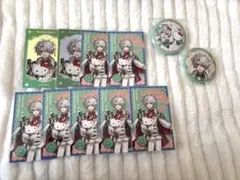 にじさんじ Dytica サンリオ チェキ風カード 缶バッジ　叢雲カゲツ