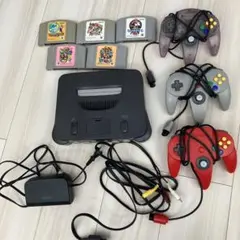 【動作確認済】Nintendoニンテンドー64 本体 一式 セット