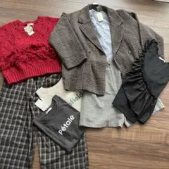 値下げ！サマンサモスモス8点新品未使用美品⭐︎チェックコートフリンジベスト　他