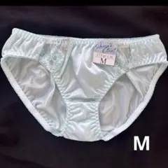 ミント色 つるつる パンティ トリコットショーツ 女の子 1枚 Mのサムネイル