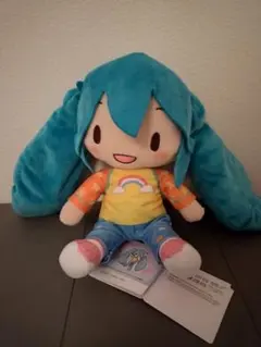 初音ミク×オシャレ魔女ラブandベリーふわぷちMぬいぐるみ　ラブ衣装ver.