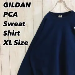 GILDAN ワンポイント 刺繍ロゴ PCA ゆるダボ スウェット