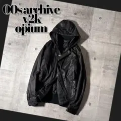 00s archive hooded blouson y2k opium