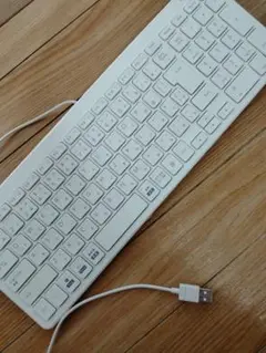 ELECOM USBキーボード ホワイト