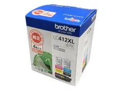 ブラザー 純正 新品未開封 LC412XL-4PK 大容量 インクカートリッジのサムネイル