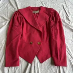 pierre cardin テーラードジャケット ピンク 11号のサムネイル