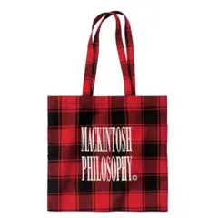 LEE 付録　マッキントッシュフィロソフィー　チェック柄　BIG トート