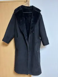 Narcissus 黒ロングコート　フリーサイズ