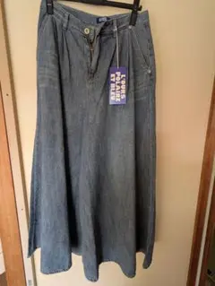LOURS POLAIRE ET BLEU超ワイドデニムパンツ
