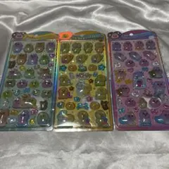 おぱんちゅうさぎ んぽちゃむ うるちゅるポップシール　3種セット