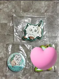 ちいかわ あの子 グッズ 缶バッジ ラバーマグネット