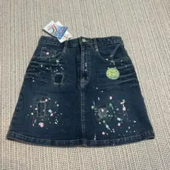 レア⭐︎【新品タグ付き】エンジェルブルー　デニムスカート　140cm
