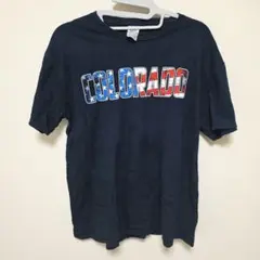 デルタ Tシャツ 星条旗柄 クルーネック 半袖 カットソー XLのサムネイル