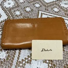 Dakota ダコタ　使いやすいブラウン レザー 長財布