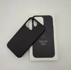 新品　純正互換品-iPhone13pro レザーケース ブラック　黒