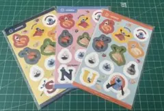 パペットスンスン × スシローコラボステッカー（シール）セット